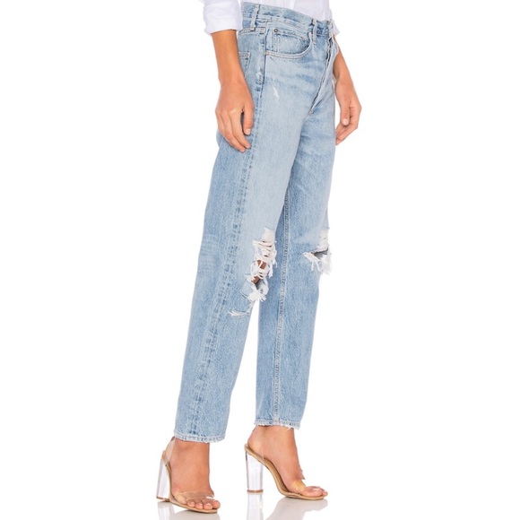 AGOLDE 90s Mid Rise Loose Fit sz 27 in Fall Out - Picture 3 of 15